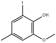 Phenol, 2-iodo-6-methoxy-4-methyl- Structure