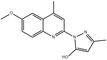 1-(6-Methoxy-4-methylquinolin-2-yl)-3-methyl-1H-pyrazol-5-ol|