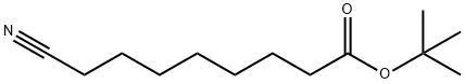 Octanoic acid, 8-cyano-, 1,1-dimethylethyl ester Structure