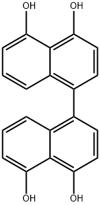 1,1'-Binaphthalene-4,4',5,5'-tetrol Structure