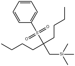 Benzene, [[1-butyl-1-[(trimethylsilyl)methyl]pentyl]sulfonyl]-