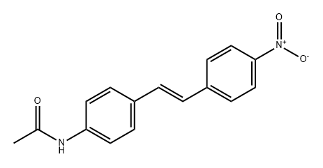 Acetamide, N-[4-[2-(4-nitrophenyl)ethenyl]phenyl]-, (E)- (9CI) Structure