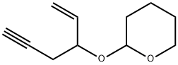 2H-Pyran, 2-[(1-ethenyl-3-butyn-1-yl)oxy]tetrahydro- 化学構造式