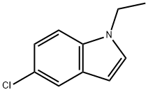 5-Chloro-1-ethyl-1H-indole Structure