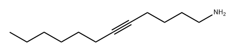 1-Amino-5-dodecyne Structure