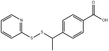 4-(1-(吡啶-2-基二硫烷基)乙基)苯甲酸,112241-25-5,结构式