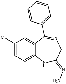 艾司唑仑杂质IV,112393-62-1,结构式