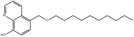 5-((Decyloxy)methyl)quinolin-8-ol 结构式