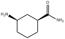 Cyclohexanecarboxamide, 3-amino-, (1S,3R)- Structure