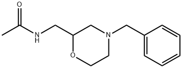 N-((4-苄基吗啉-2-基)甲基)乙酰胺, 112913-96-9, 结构式