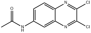N-(2,3-Dichloroquinoxalin-6-yl)acetamide Struktur