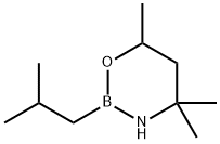 2H-1,3,2-Oxazaborine, tetrahydro-4,4,6-trimethyl-2-(2-methylpropyl)-