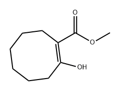 (Z)-2-羟基环辛-1-烯-1-羧酸甲酯, 113056-42-1, 结构式