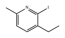 Pyridine, 3-ethyl-2-iodo-6-methyl- Structure