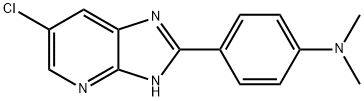 4-(6-Chloro-1H-imidazo[4,5-b]pyridin-2-yl)-N,N-dimethylaniline,113311-85-6,结构式