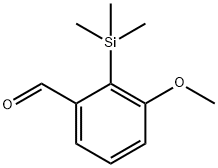 3-Methoxy-2-(trimethylsilyl)benzaldehyde Structure
