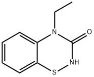 2H-1,2,4-Benzothiadiazin-3(4H)-one, 4-ethyl- Structure