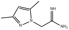 1H-Pyrazole-1-ethanimidamide, 3,5-dimethyl-,1134676-31-5,结构式