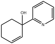 2-Cyclohexen-1-ol, 1-(2-pyridinyl)- Structure