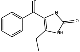 2H-Imidazol-2-one, 4-benzoyl-5-ethyl-1,3-dihydro- Structure