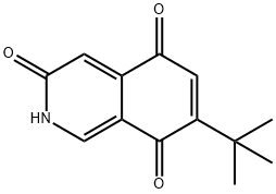 7-(tert-Butyl)isoquinoline-3,5,8(2H)-trione Structure