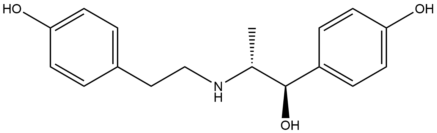 Benzenemethanol, 4-hydroxy-α-[1-[[2-(4-hydroxyphenyl)ethyl]amino]ethyl]-, (R*,R*)- (9CI)|利托君杂质01