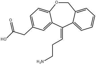 N-DidesMethyl Olopatadine HCl 化学構造式