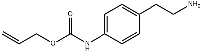 4-(2-aminoethyl)-N-(allylcarbonyloxy)phenylamine Structure