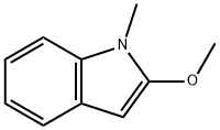 2-Methoxy-1-methyl-1H-indole 化学構造式