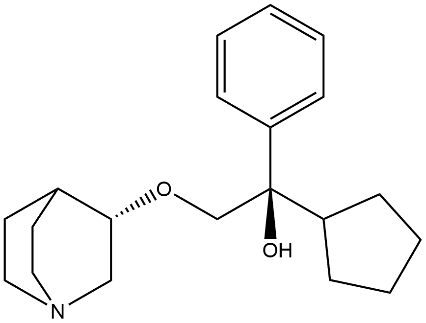 Penehyclidine Impurity 7 ((R,S)-Penehyclidine),114121-71-0,结构式