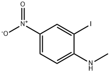 Benzenamine, 2-iodo-N-methyl-4-nitro- Struktur