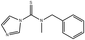 1H-Imidazole-1-carbothioamide, N-methyl-N-(phenylmethyl)- 化学構造式