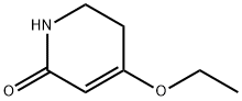 2(1H)-Pyridinone, 4-ethoxy-5,6-dihydro- 化学構造式