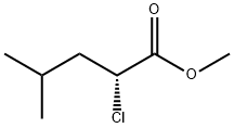 (R)-2-氯-4-甲基戊酸甲酯, 114438-67-4, 结构式