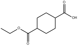 1,4-Cyclohexanedicarboxylic acid, 1-ethyl ester Structure