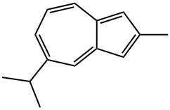 Azulene, 2-methyl-5-(1-methylethyl)- Structure