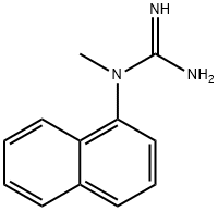 1-Methyl-1-(naphthalen-1-yl)guanidine Structure