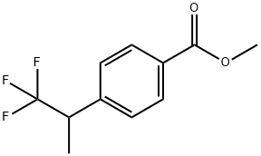 Methyl 4-(2,2,2-trifluoro-1-methylethyl)benzoate,1147531-35-8,结构式