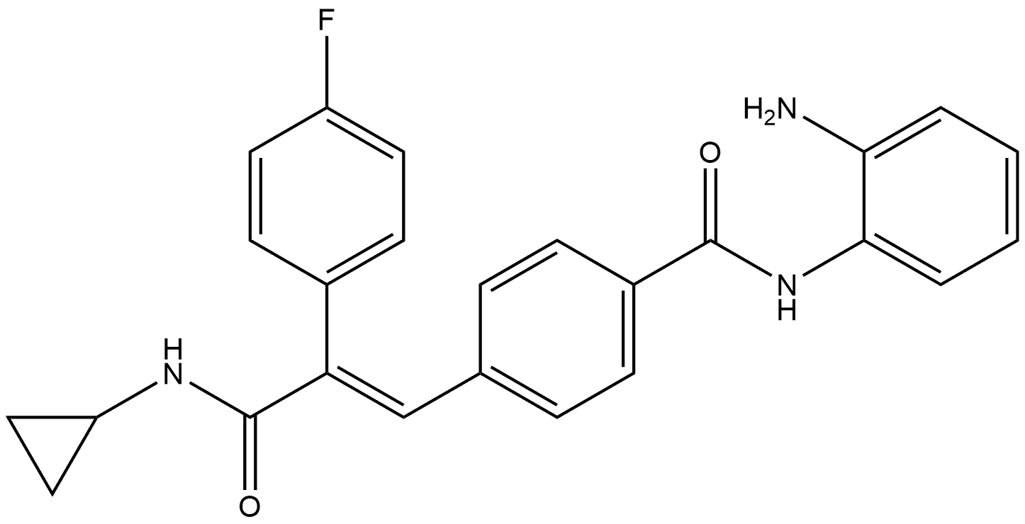 1147868-26-5 (αE)-α-[[4-[[(2-Aminophenyl)amino]carbonyl]phenyl]methylene]-N-cyclopropyl-4-fluorobenzeneacetamide