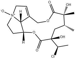 [1,6]Dioxacyclododecino[2,3,4-gh]pyrrolizine-2,7-dione, 3-[(1R)-1-chloroethyl]-3,4,5,6,9,11,13,14,14a,14b-decahydro-3,6-dihydroxy-5,6-dimethyl-, 12-oxide, (3R,5R,6R,14aR,14bR)-|