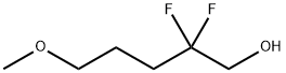1-Pentanol, 2,2-difluoro-5-methoxy- Structure