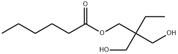 Hexanoic acid 2,2-bis(hydroxymethyl)butyl ester Structure