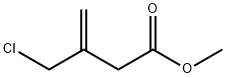 3-Butenoic acid, 3-(chloromethyl)-, methyl ester 化学構造式