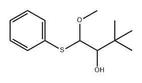 2-Butanol, 1-methoxy-3,3-dimethyl-1-(phenylthio)-