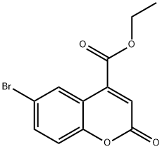 Ethyl 6-bromo-2-oxo-2H-chromene-4-carboxylate Structure