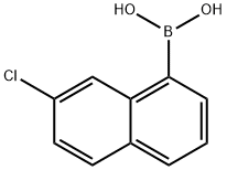 B-(7-氯-1-萘基)硼酸,1152443-18-9,结构式