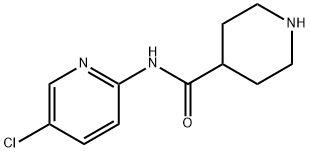 N-(5-Chloropyridin-2-yl)piperidine-4-carboxamide Structure