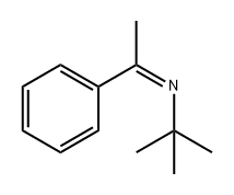 2-Propanamine, 2-methyl-N-(1-phenylethylidene)-, (Z)- (9CI) Struktur