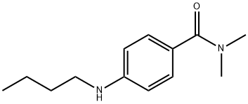 Benzamide, 4-(butylamino)-N,N-dimethyl- Structure