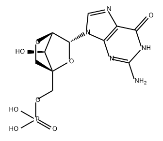 5'-Guanylic acid, 2'-O,4'-C-methylene-|